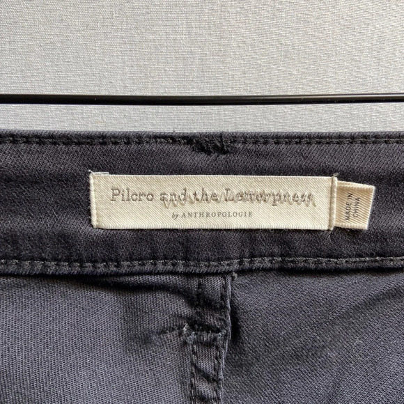 Pilcro and the Letterpress Anthropologie high rise skinny Sz 28 - Picture 6 of 12